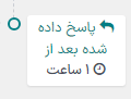 راهاندازی زمانی نمایش داده شده به هنگام وابستگی به فعالیت دیگر در اتوماسیون بازاریابی سازمانیار.