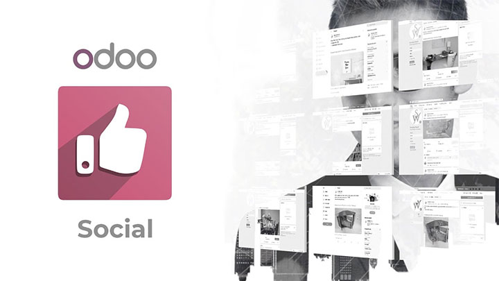 ماژول بازاریابی رسانه های اجتماعی Odoo