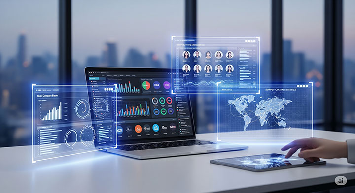 مدیریت چند شرکت (Multi-Company)