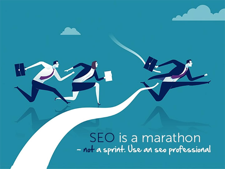 سئو یک ماراتن است، نه دوی سرعت!